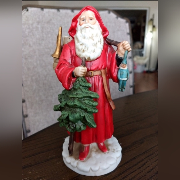 Rare Retired Vintage 1987 The Gifted Line, John Grossman Santa Figurine Enesco - Picture 7 of 9